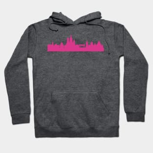 Saint Petersburg skyline pink Hoodie